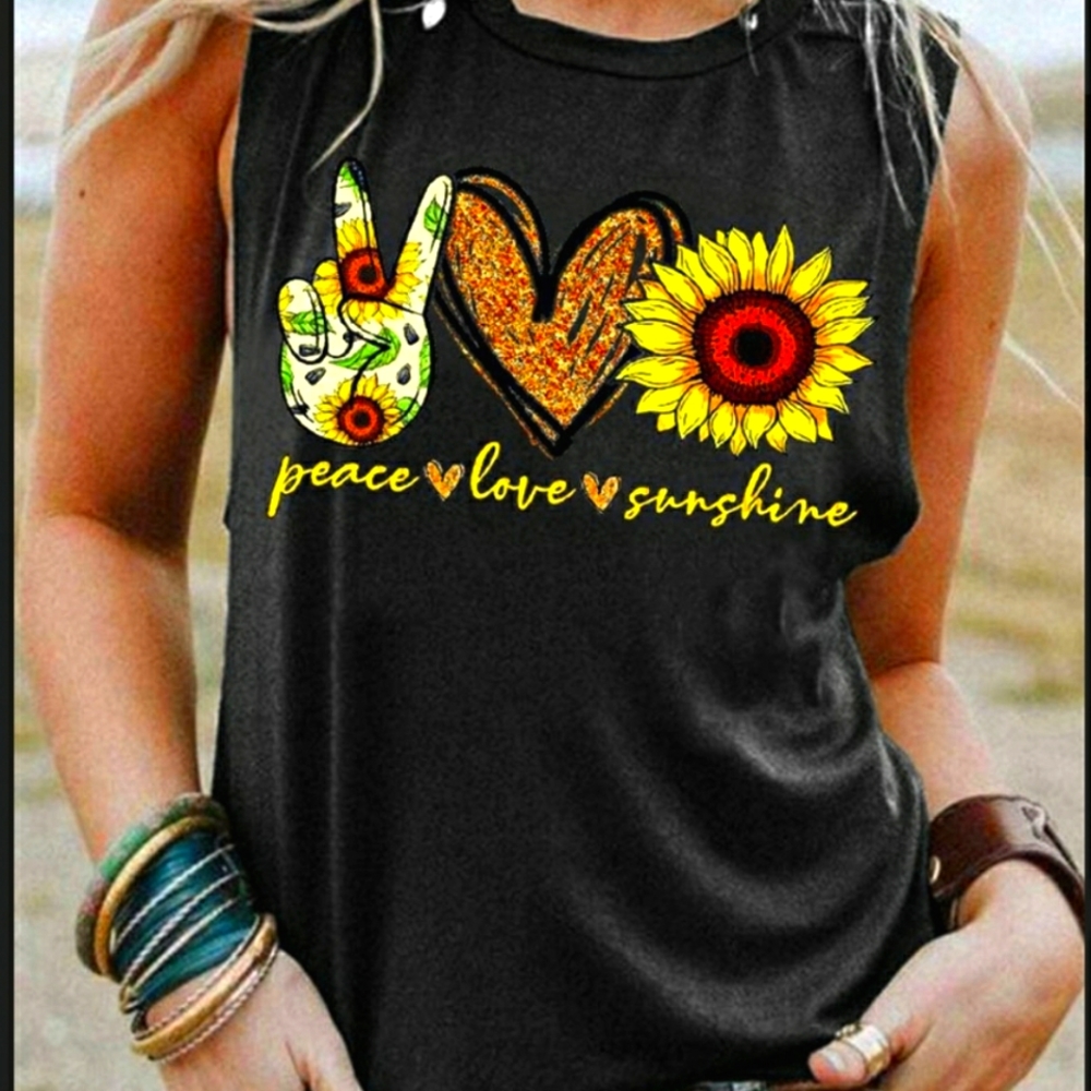 Peace, Love and Sunshine Tank